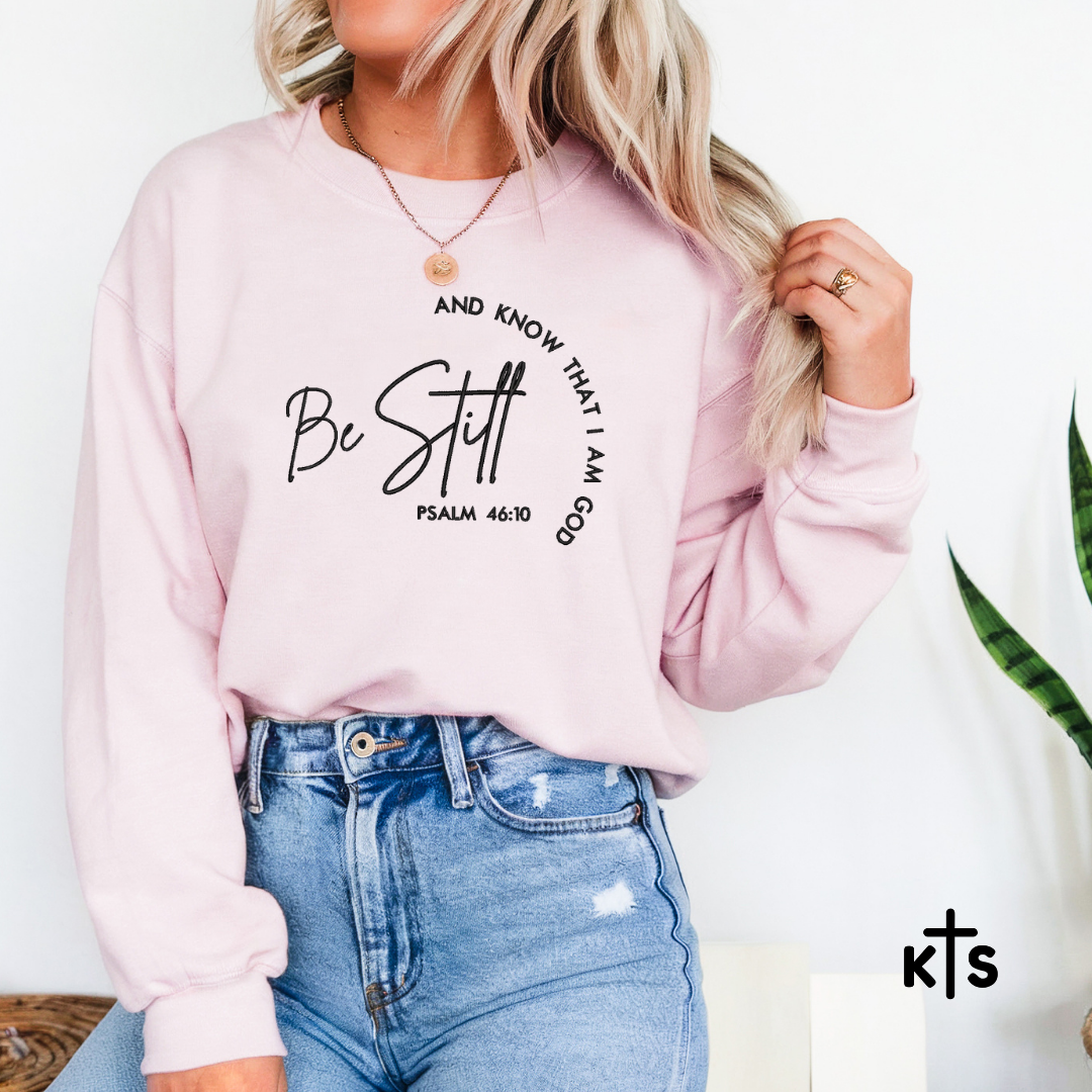 Be Still and Know Crewneck