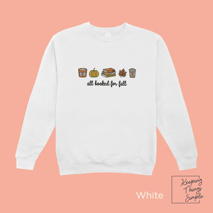 All Booked Up For Fall Sweatshirt
