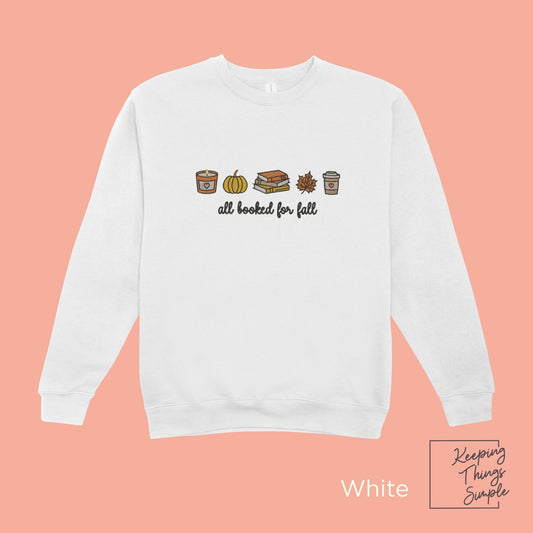 All Booked Up For Fall Sweatshirt