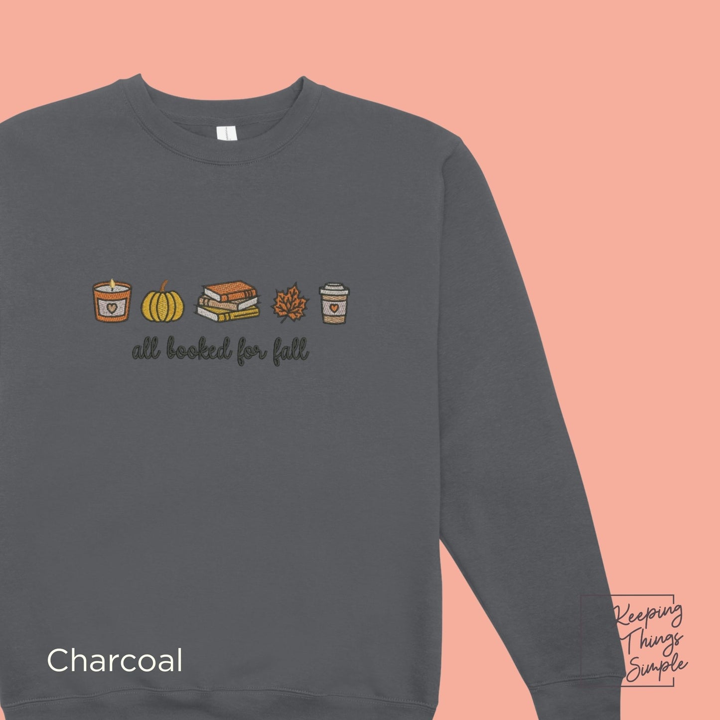 All Booked Up For Fall Sweatshirt