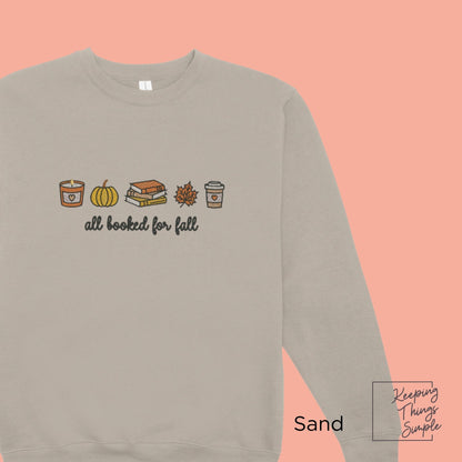 All Booked Up For Fall Sweatshirt