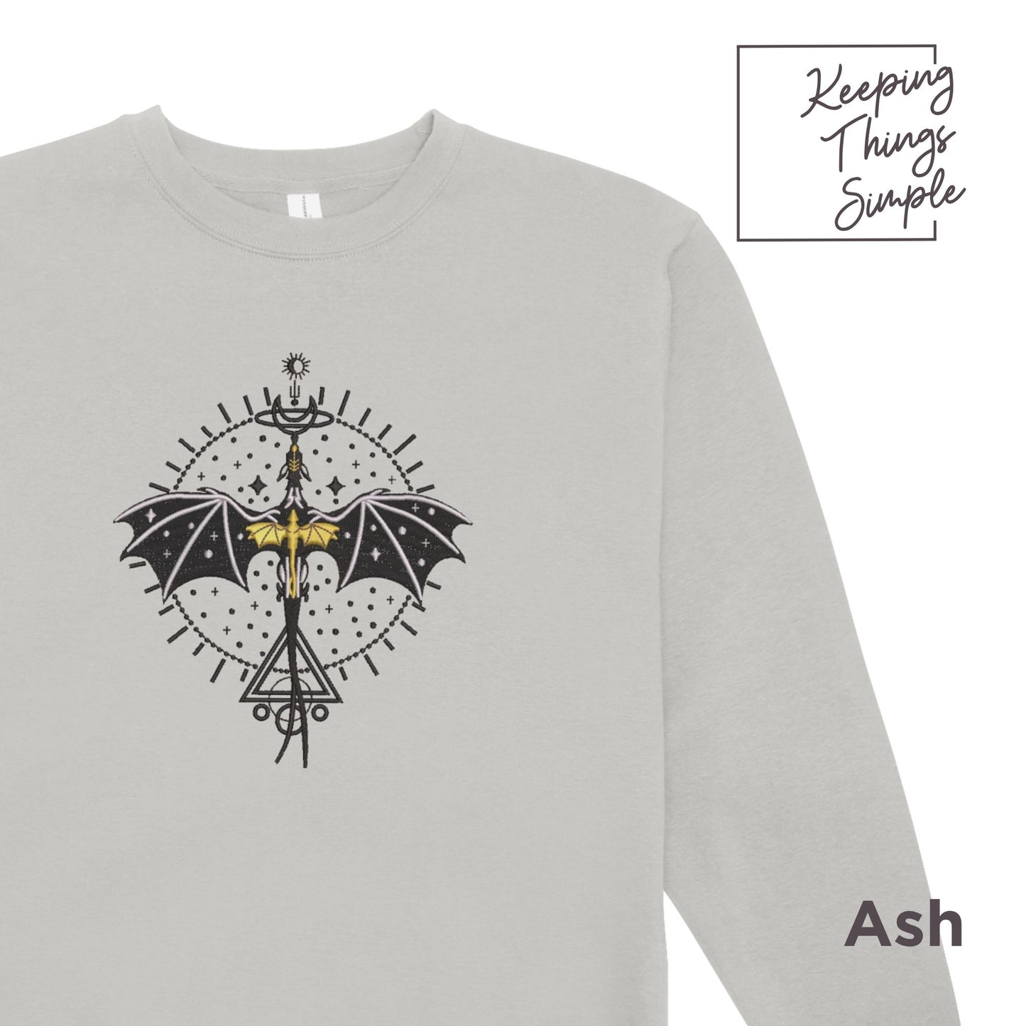 Fourth Wing Inspired Crewneck