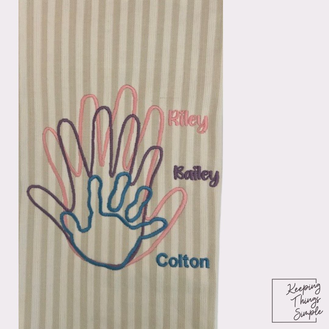 Hand Memory Dish Towel