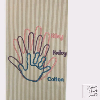 Hand Memory Dish Towel