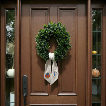 Fall Wreath Sash