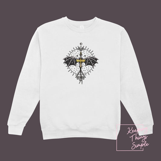 Fourth Wing Inspired Crewneck