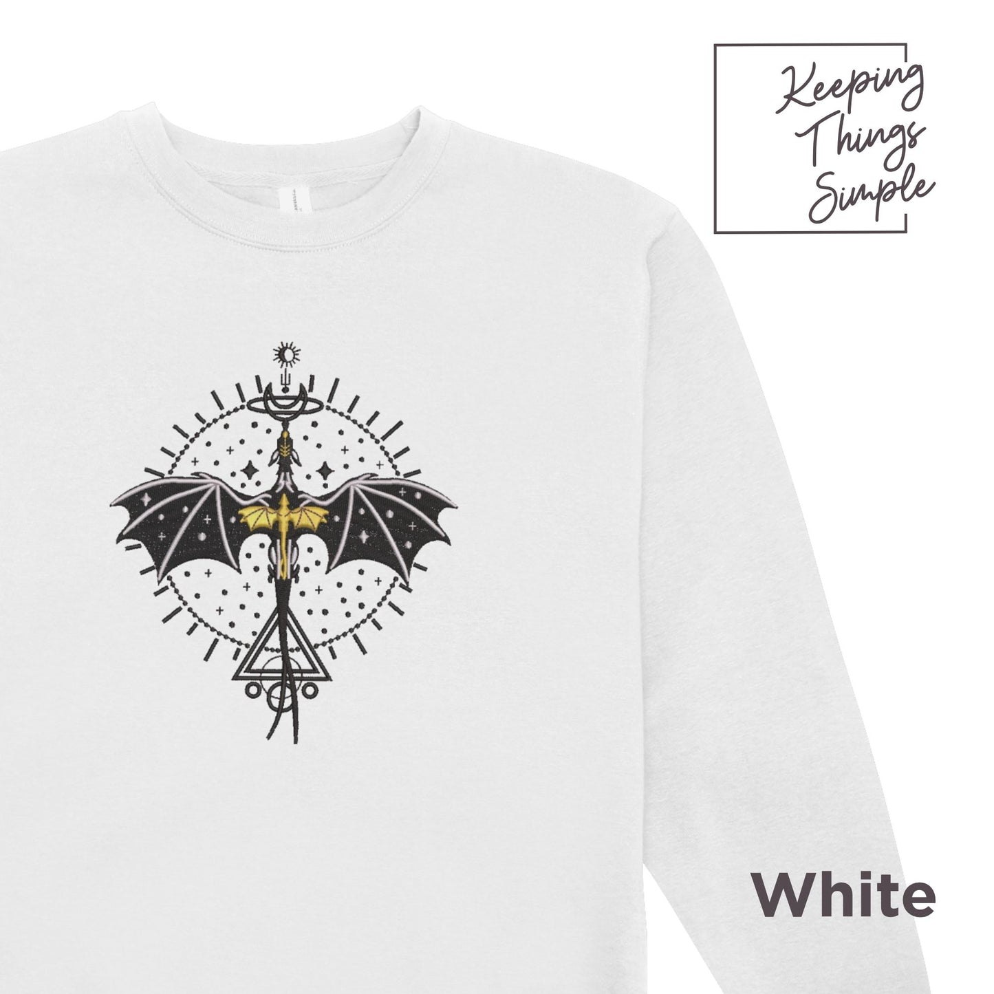 Fourth Wing Inspired Crewneck