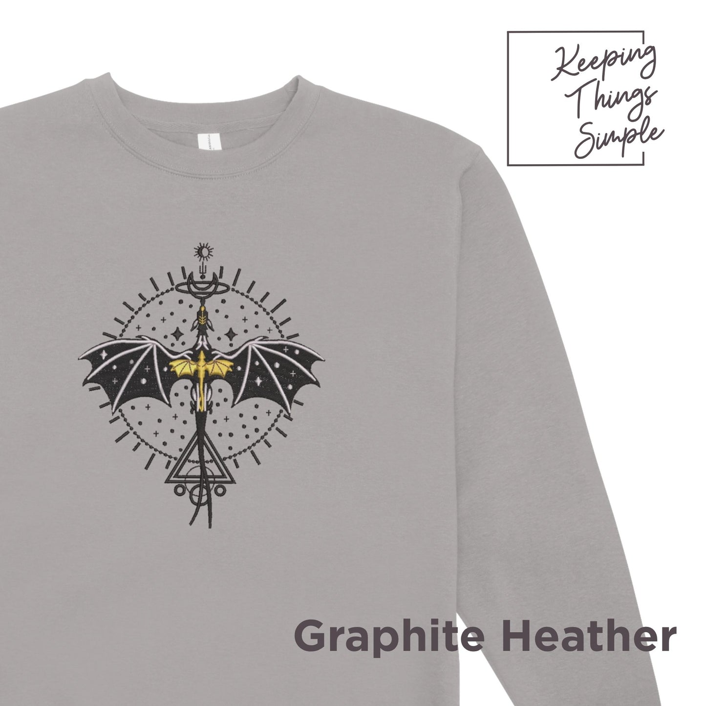 Fourth Wing Inspired Crewneck