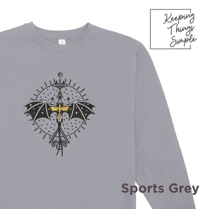 Fourth Wing Inspired Crewneck